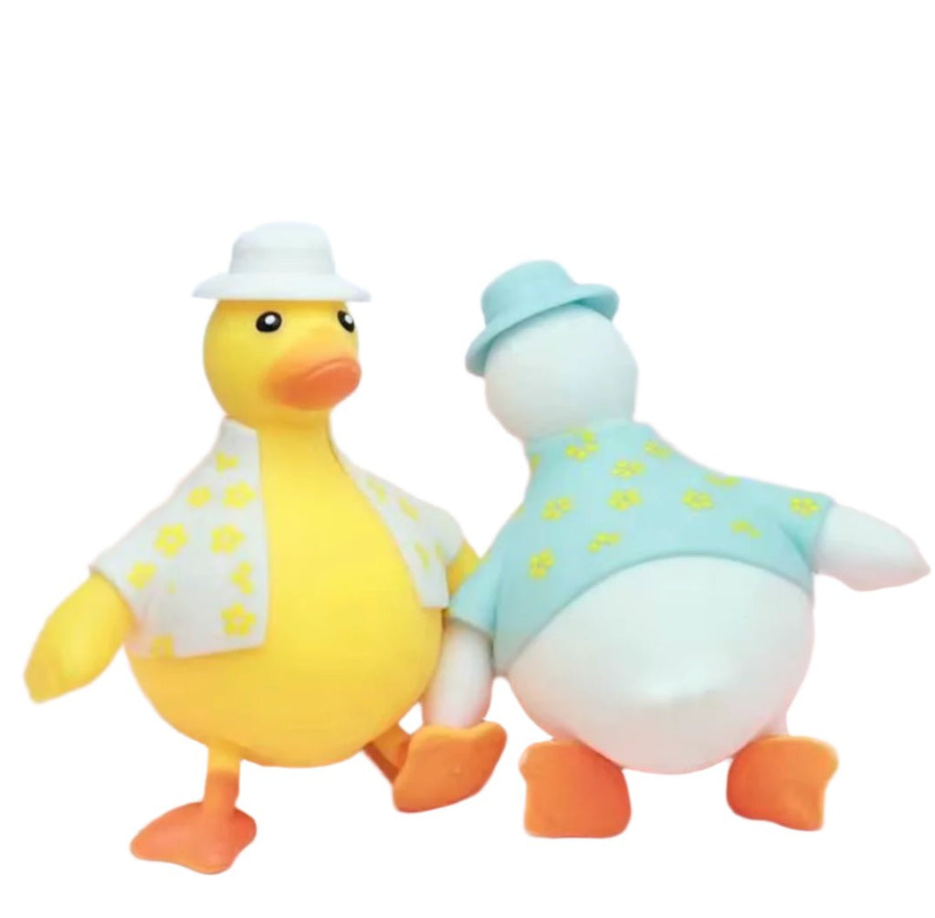 Vacation Duck Squishy Toy (random color)