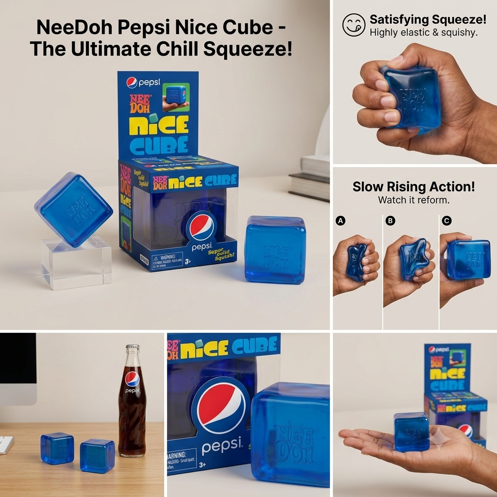 NeeDoh Nice Cube (Pepsi Edition)