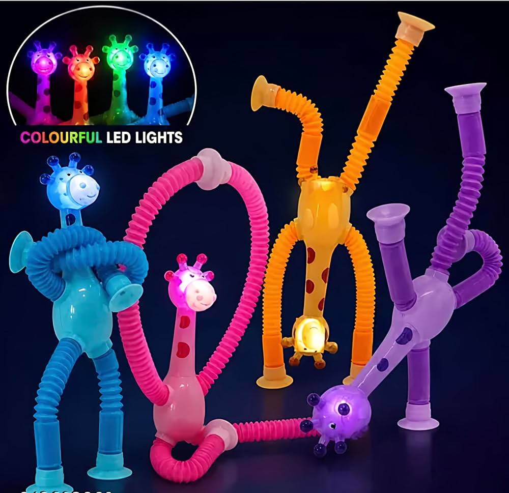 Giraffe fidget toy | spring pipe toys