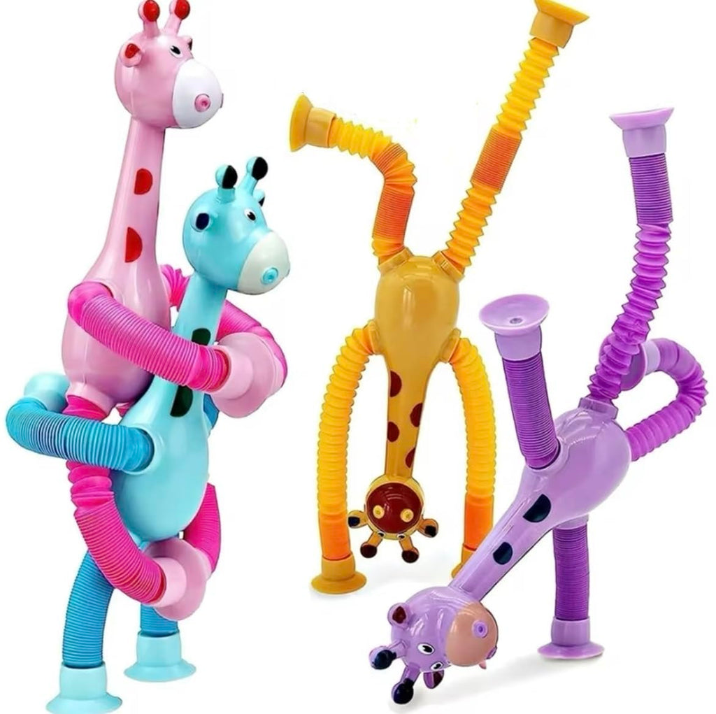 Giraffe fidget toy | spring pipe toys