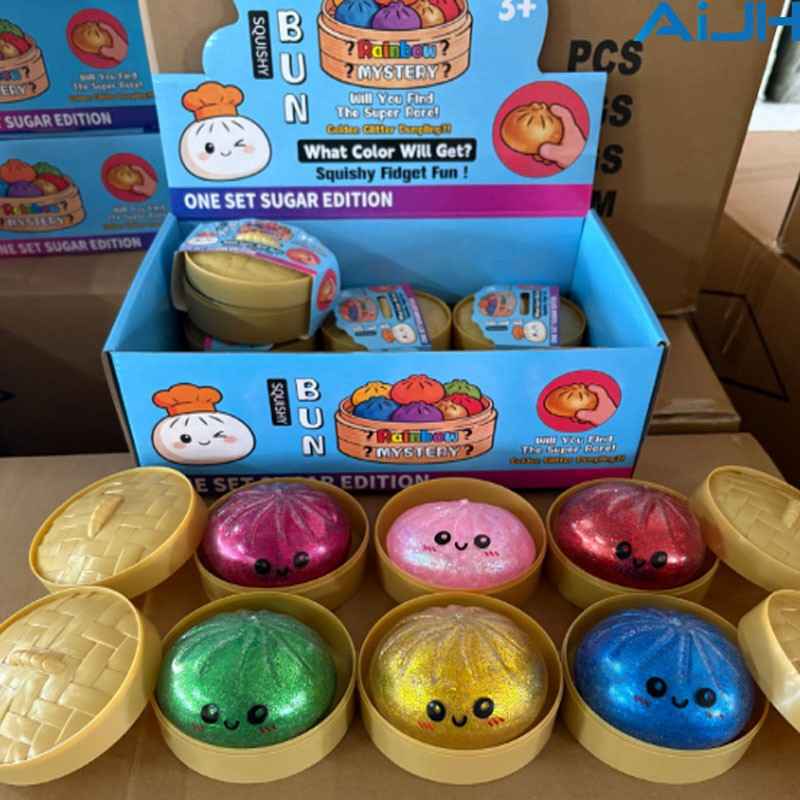 Dumpling squishy surprise(gel filled)