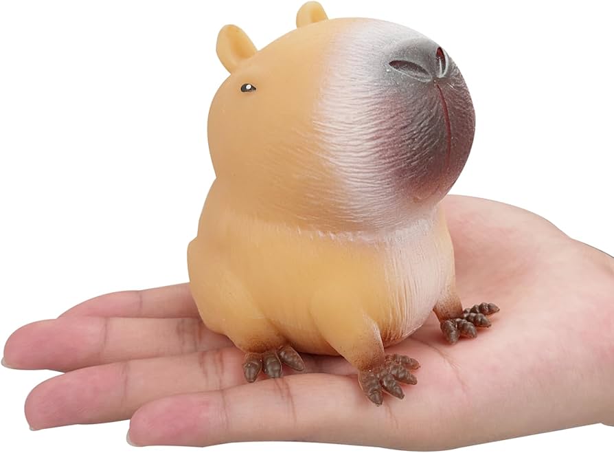 Squishy capybara toy
